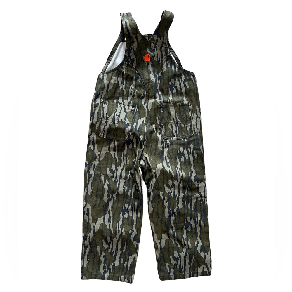 Carhartt Camo Bib Overalls 3T - Picture 2 of 3